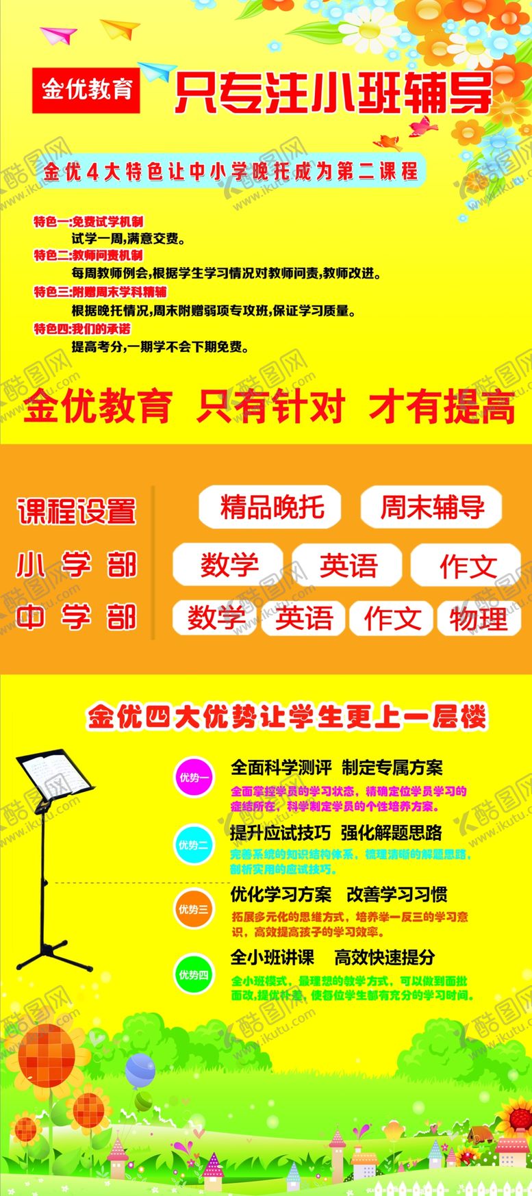 编号：54069410020039117831【酷图网】源文件下载-教育展架