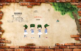 青春背景墙