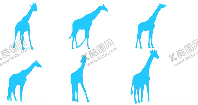 编号：72672509302021433444【酷图网】源文件下载-长颈鹿素材
