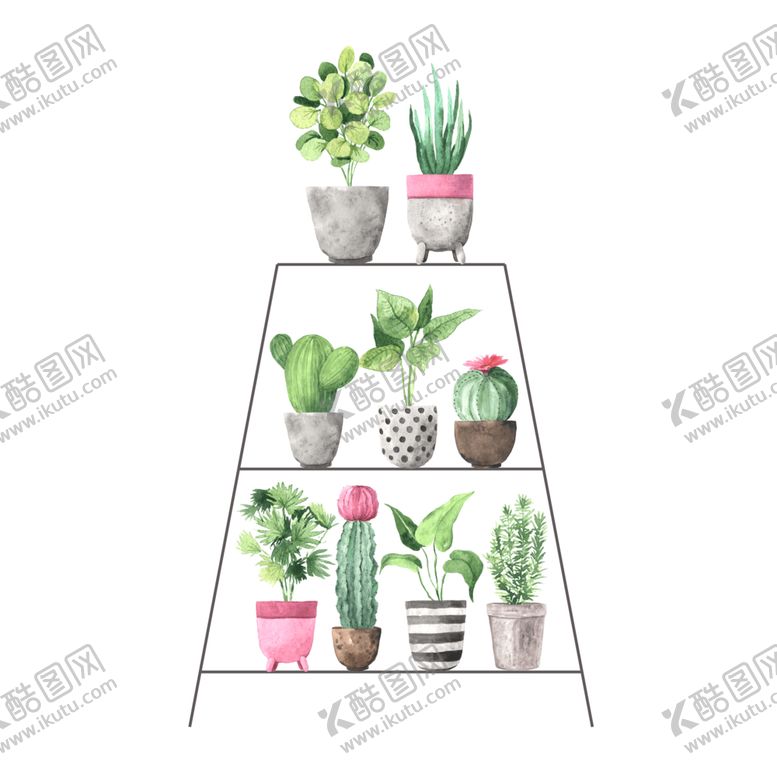 编号：48041806241250513276【酷图网】源文件下载-绿色家庭植物