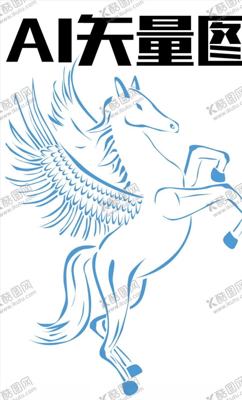 编号：62939406291447518137【酷图网】源文件下载-飞马纹身图案矢量印刷图