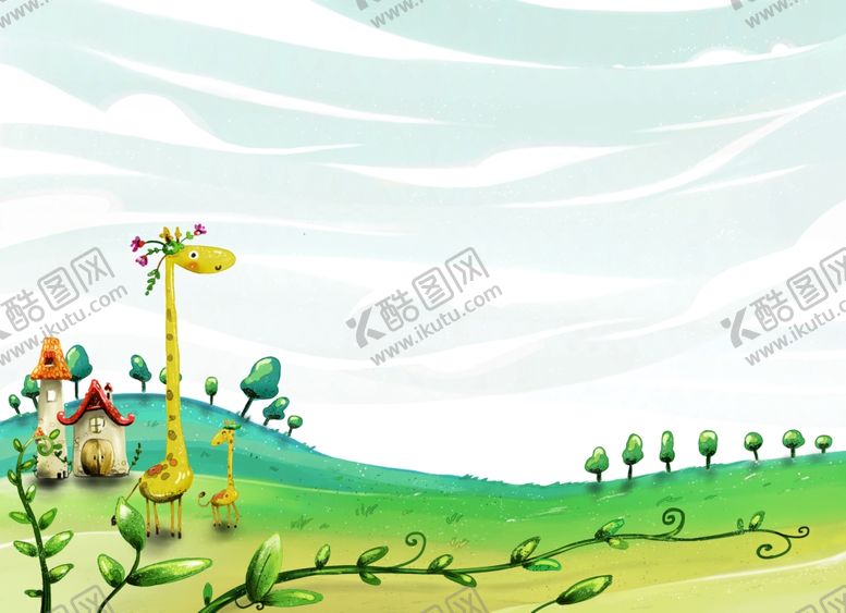 编号：98606211012145579441【酷图网】源文件下载-卡通唯美背景