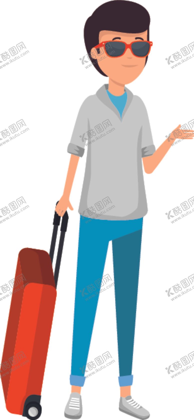 编号：46526404220931536372【酷图网】源文件下载-旅客游客