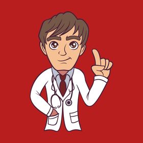 手绘医生护士