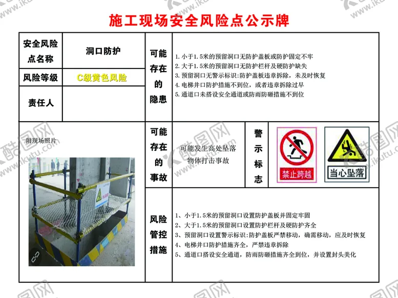 编号：49235810180938315952【酷图网】源文件下载-洞口防护
