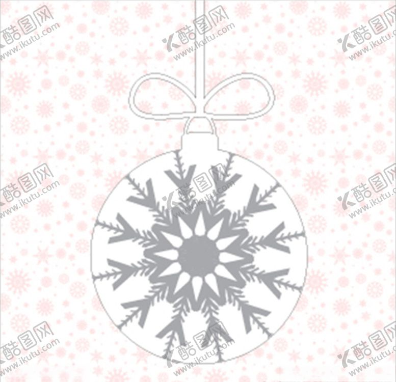 编号：40591210280504539040【酷图网】源文件下载-雪花圣诞节吊坠装饰项链饰品