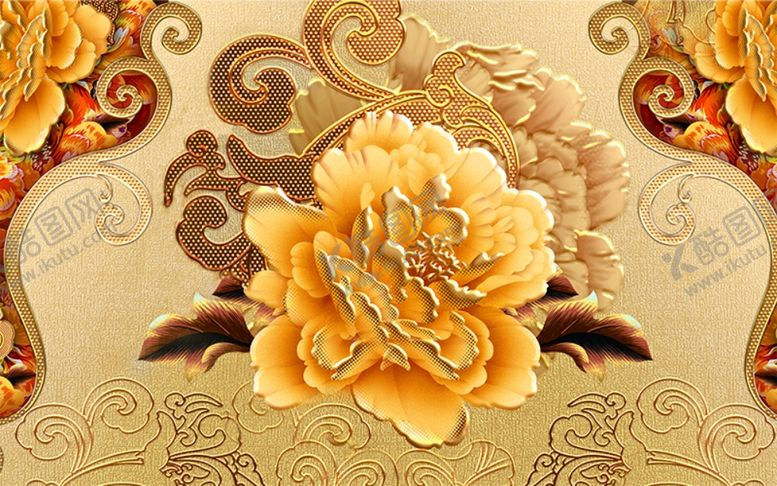 编号：64052709261302346596【酷图网】源文件下载-牡丹