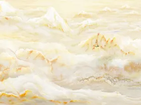 大理石山水背景墙
