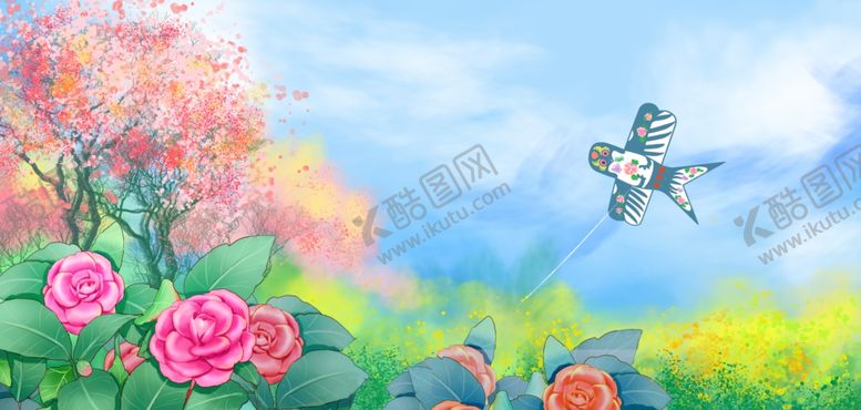 编号：34409705130543151046【酷图网】源文件下载-手绘樱花