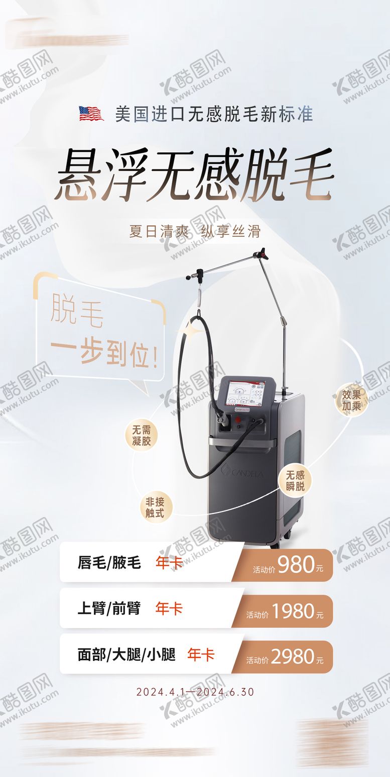 编号：90554205141245159601【酷图网】源文件下载-脱毛海报