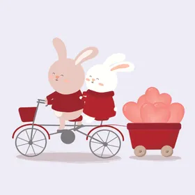 卡通动物鸟类小鸟昆虫昆虫