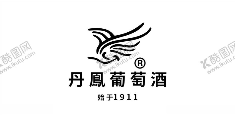 编号：82446509090215043944【酷图网】源文件下载-丹凤葡萄酒logo