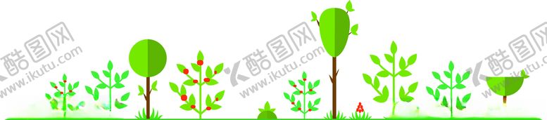 编号：45350106261513568954【酷图网】源文件下载-可爱绿色图纹