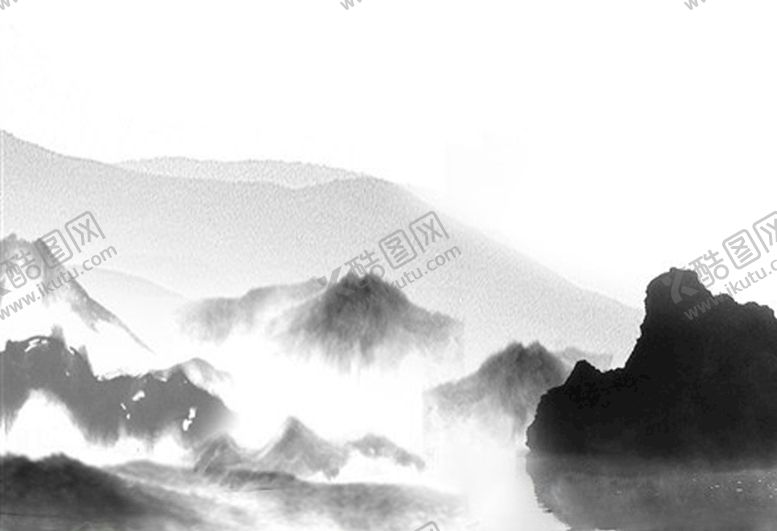 编号：27082505050322413109【酷图网】源文件下载-意境水墨山水