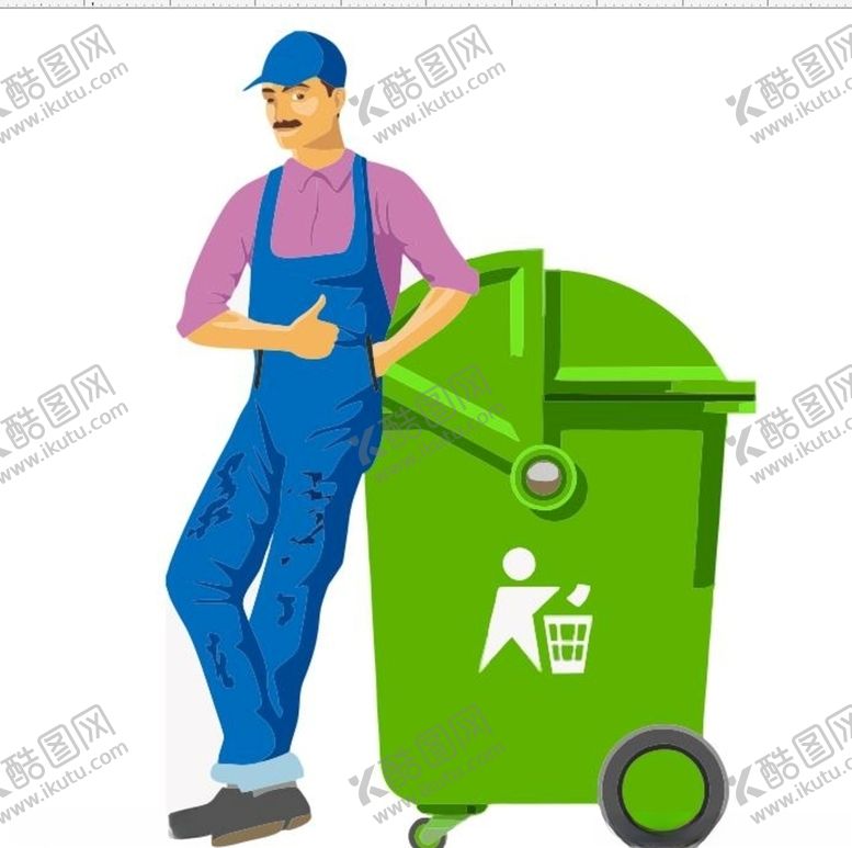 编号：87209409220315274166【酷图网】源文件下载-环卫工人