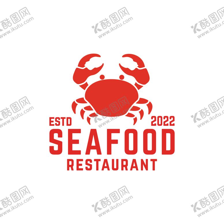 编号：17523410312056431725【酷图网】源文件下载-海鲜logo