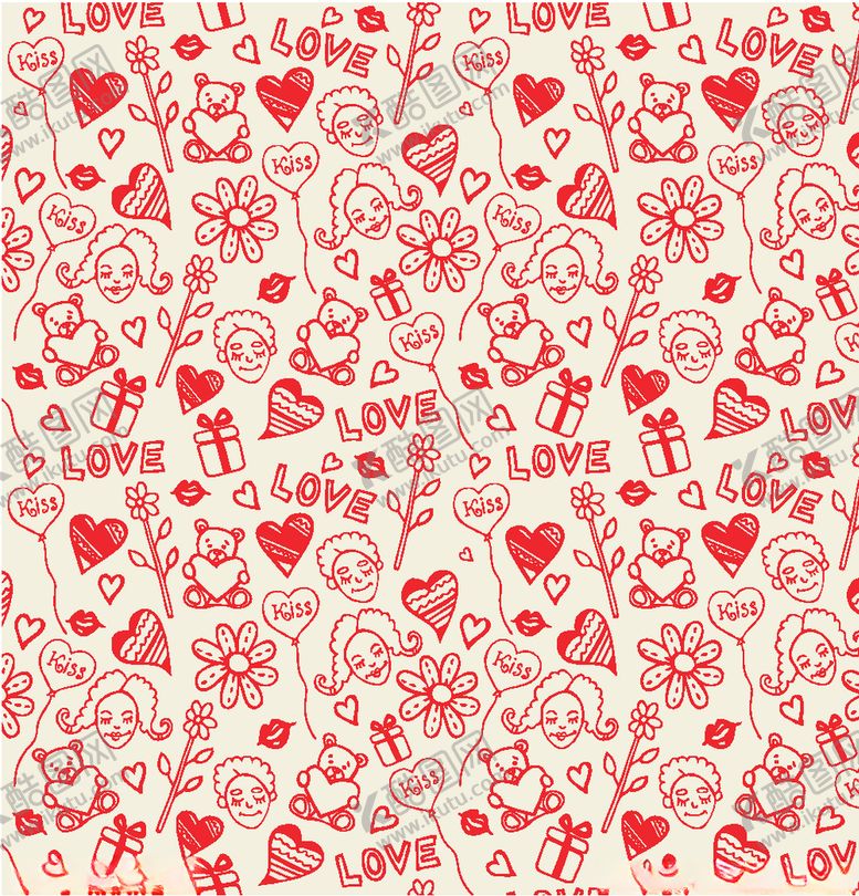 编号：55533809122238267019【酷图网】源文件下载-矢量心形