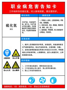 岗位风险告知卡