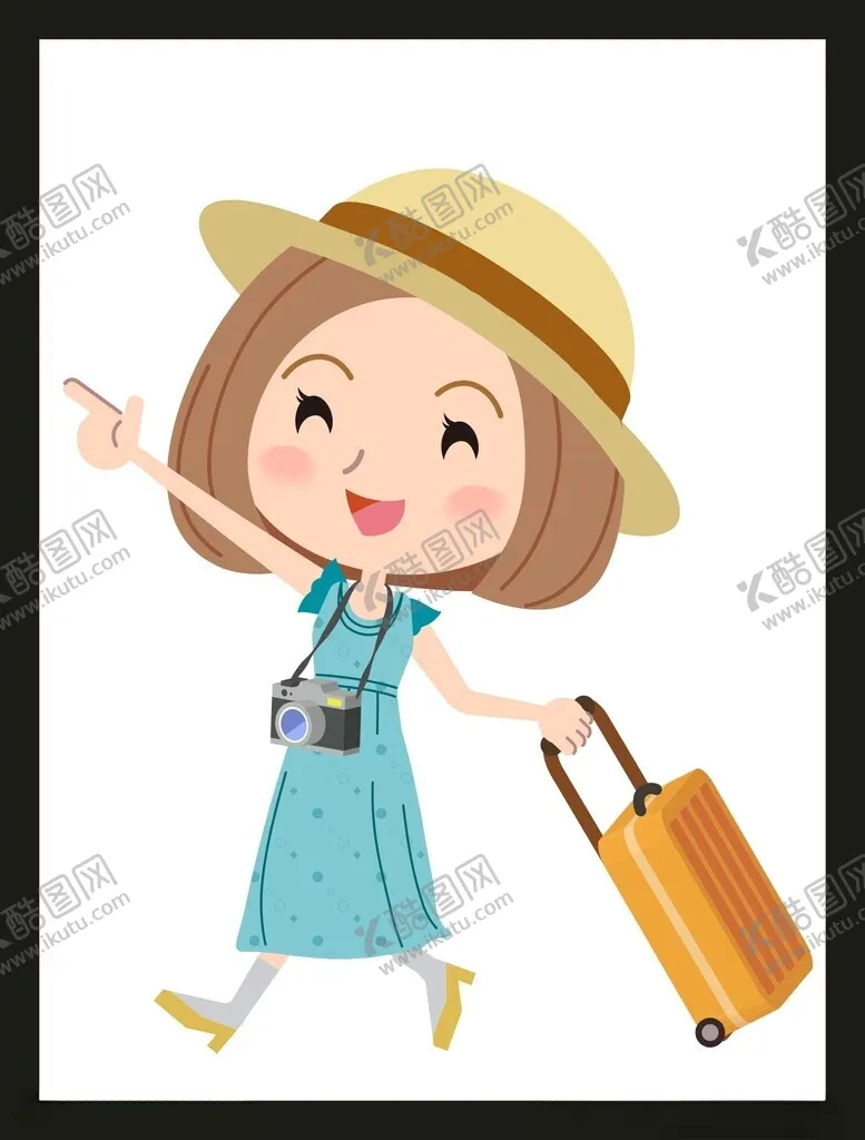 编号：94667201302039048577【酷图网】源文件下载-旅游旅行女孩