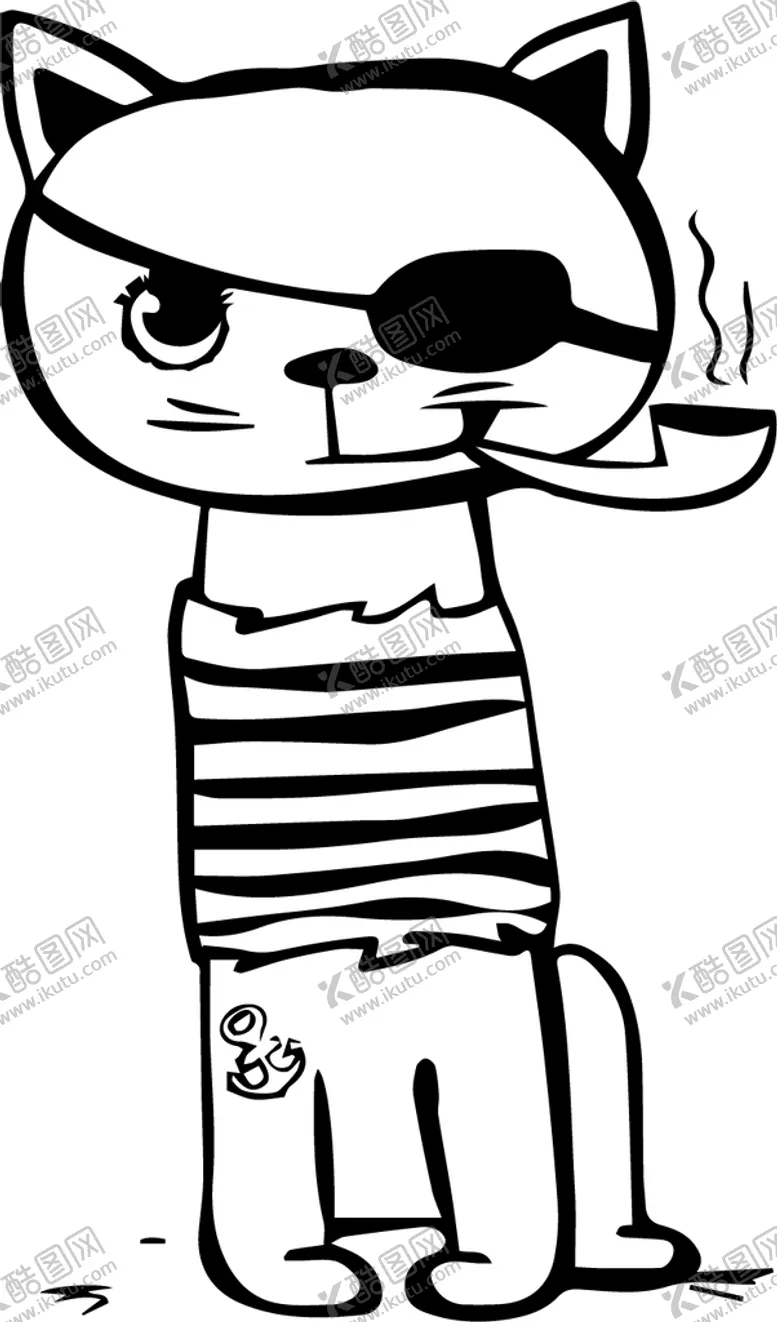 编号：42575501250631552096【酷图网】源文件下载-卡通小猫