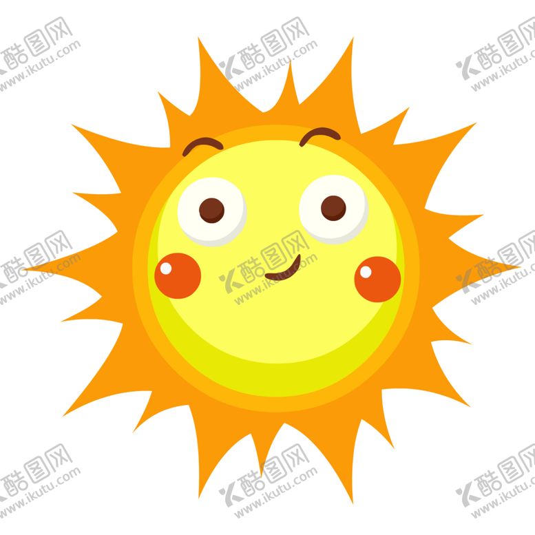 编号：20760702241906276742【酷图网】源文件下载-卡通太阳