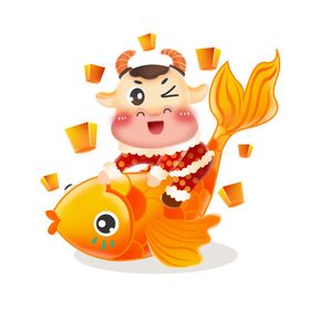 牛卡通形象(40)
