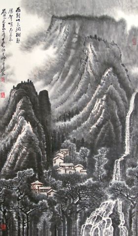 李可染国画山水