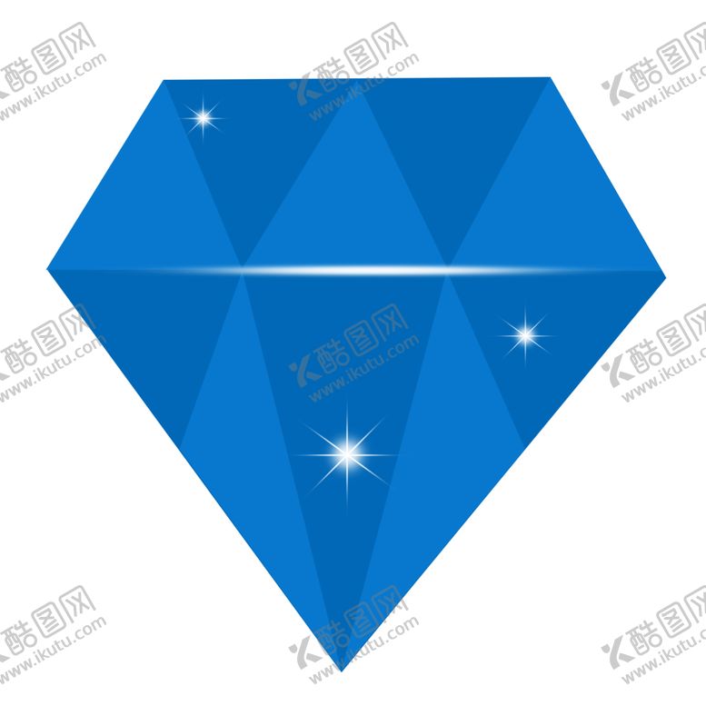 编号：20998010231642506249【酷图网】源文件下载-手绘钻石宝石水晶珠宝免扣素材