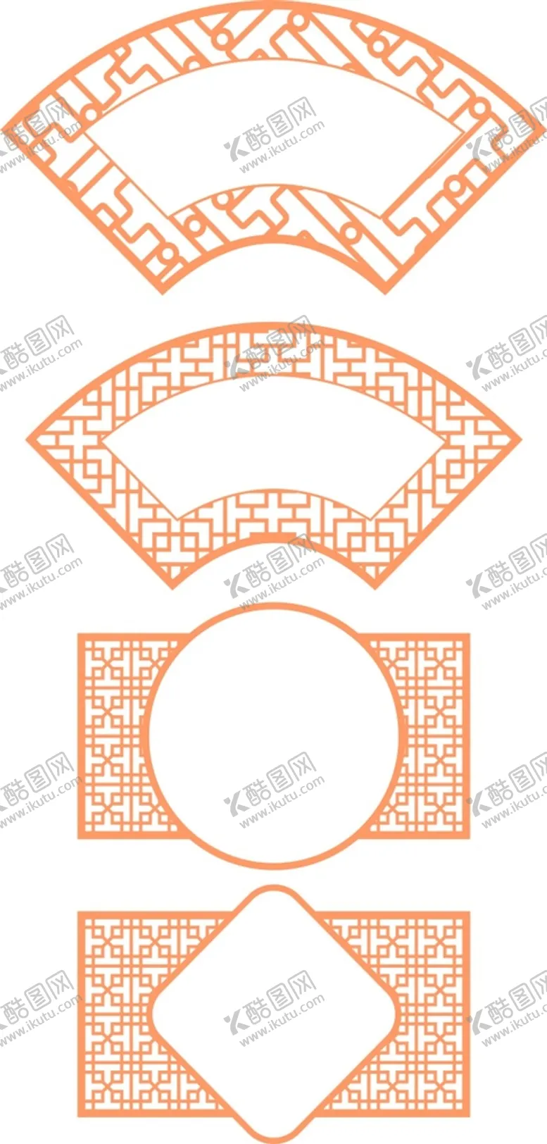 编号：42949212030243399019【酷图网】源文件下载-中式镂空花纹