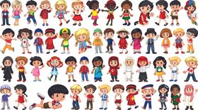 卡通儿童