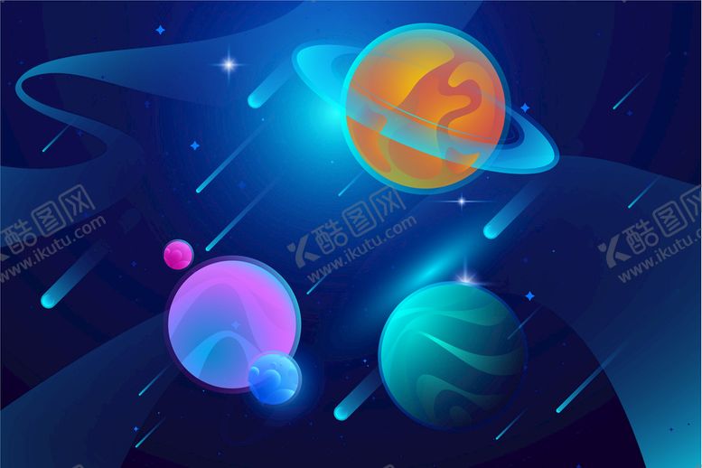 编号：01895310120219237482【酷图网】源文件下载-星球背景