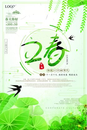 立春分节气分闪屏海报分手机海报