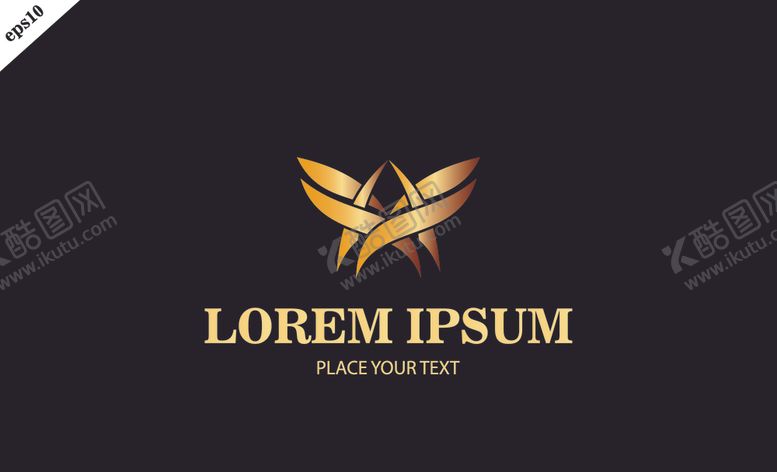 编号：36651609260303327618【酷图网】源文件下载-金色抽象图形