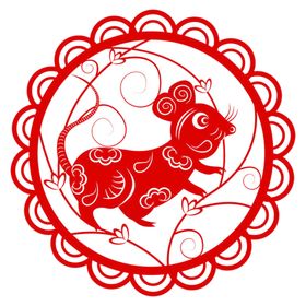 鼠年剪纸