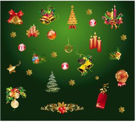 圣诞装饰元素图案集合