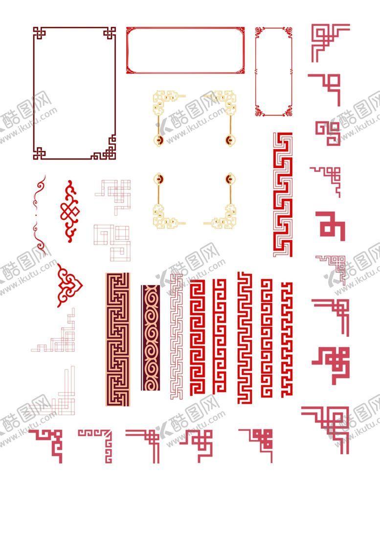 编号：91327405080001546965【酷图网】源文件下载-中国风边框