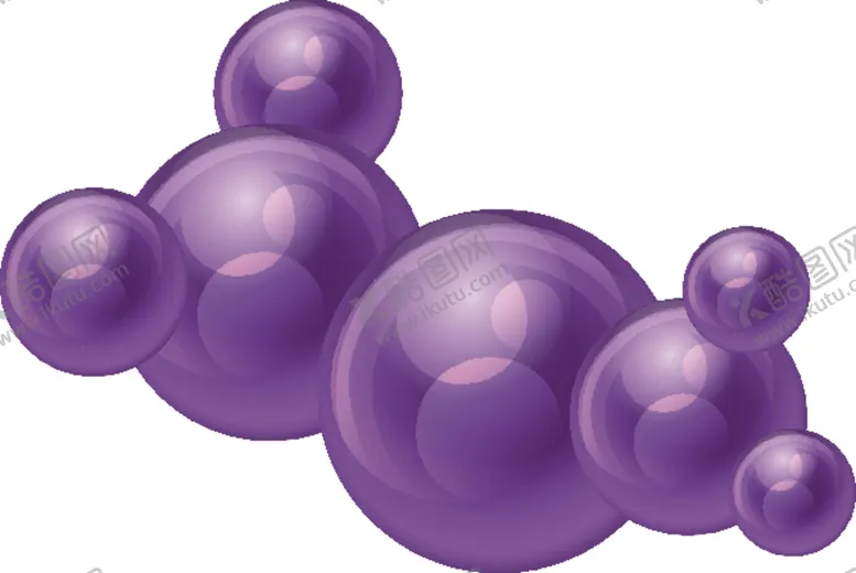 编号：23652109100226192500【酷图网】源文件下载-分子背景