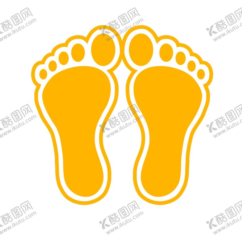 编号：46141910190056031462【酷图网】源文件下载-脚印
