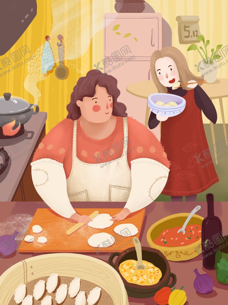 编号：80983604182211057022【酷图网】源文件下载-创意卡通插画图案