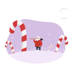 圣诞节日图标标志图形装饰素材