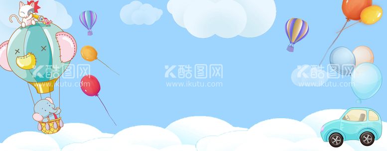 编号：23609709131304312730【酷图网】源文件下载-儿童节海报PSD模板店铺首页卡通小孩