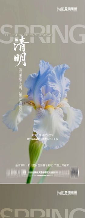 清明节气海报二十四春天