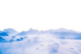 云海自然云层背景海报素材