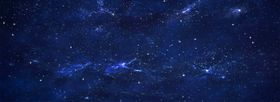 蓝色星空背景