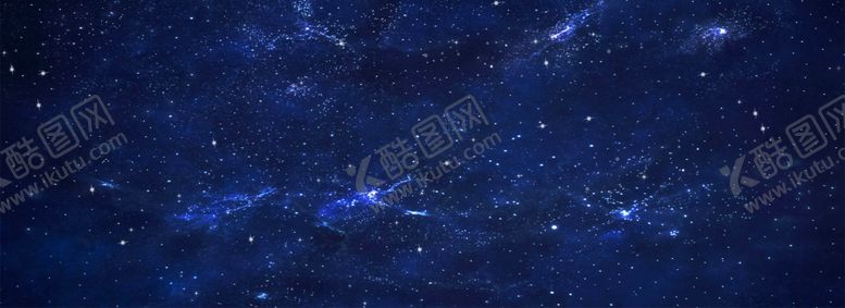 编号：42621305172152596578【酷图网】源文件下载-蓝色星空背景