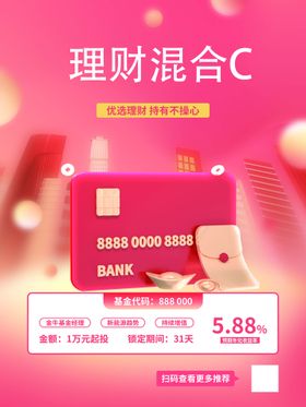 投资理财创意海报