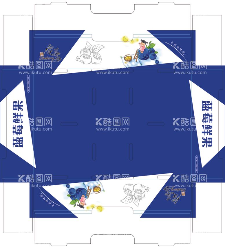 编号：27641212070428038246【酷图网】源文件下载-蓝莓包装