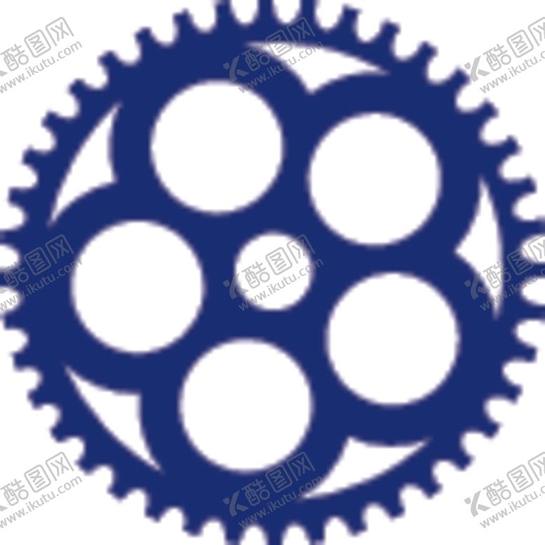 编号：50760411011955107108【酷图网】源文件下载-蓝色齿轮
