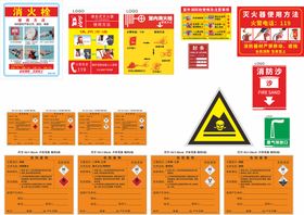 危废  消防 标示