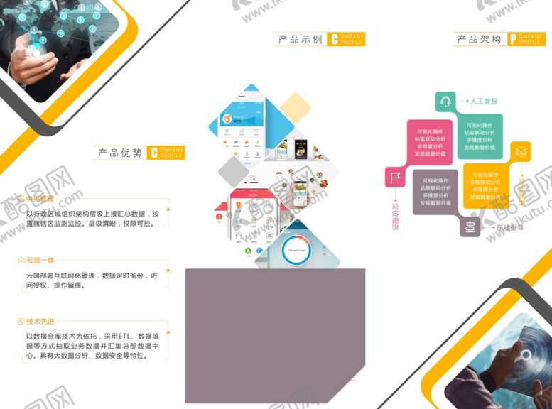 编号：78182505042113436627【酷图网】源文件下载-多彩创意产品展示设计图